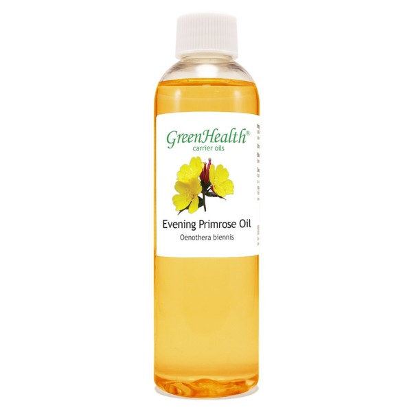GreenHealth Evening Primrose Oil – 4 fl oz (118 ml) – 100% Pure Cold Pressed Oil