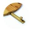 SUPERTOOL Surface Latch, 1PC Brass Door Bolt Unrust Simple Barrel