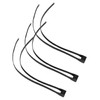 3Pcs Nylon Cable Tie Wire Zip Self Locking with Pull