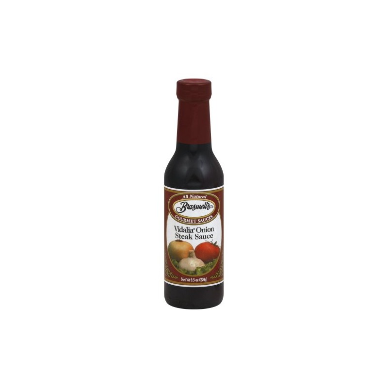Braswell's Vidalia Onion Steak Sauce 9.5 Oz (Pack of 2)