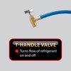 Performance Tool W83139 Self-Sealing R1234YF Refrigerant Can Recharging Hose and