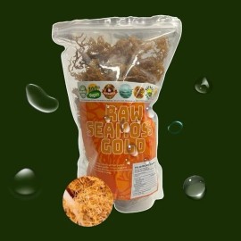 100% Pure Dr Sebi Irish Sea Moss WildCrafted For Gut Health & Digestion 100% Pure Organic - 8 oz 1/2 lb