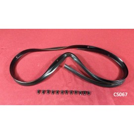 TOP QUALITY 1973-1979 FORD TRUCK F-SERIES HOOD TO COWL SEAL WITH INSTALLATION HARDWARE