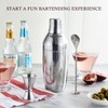 KITESSENSU Cocktail Shaker Set with Carry Case: Vacuum Insulated Martini