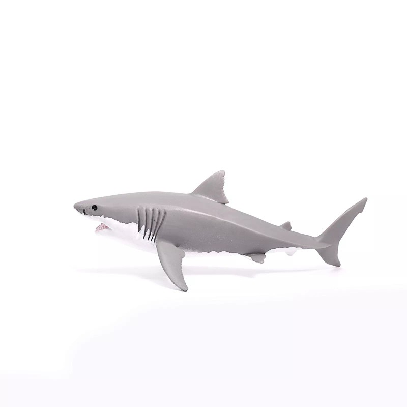 Schleich Great White Shark Toy Figurine Educational Ocean Play for