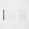 Daigo N1940 Note Cover, isshoni, Pen Case, A5 R, Clear