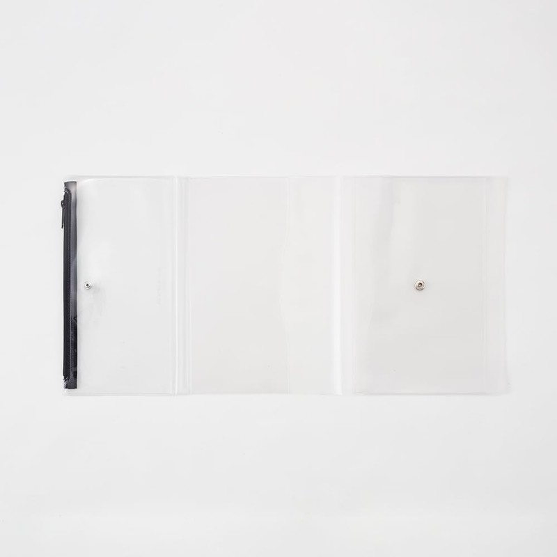 Daigo N1940 Note Cover, isshoni, Pen Case, A5 R, Clear