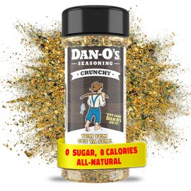 Dan-O’s Seasoning Crunchy | Small Bottle | 1 Pack (3.5 oz)
