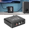 Digital to Analog Fiber Converter Volume Adjustment Coaxial to 5.1