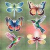 MWOOT Pack of 12 Fly Screen Magnetic Screen Door Decorative,