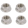 sourcing map 3/8"-16 UNC Threaded 304 Stainless Steel Hexagonal Notch