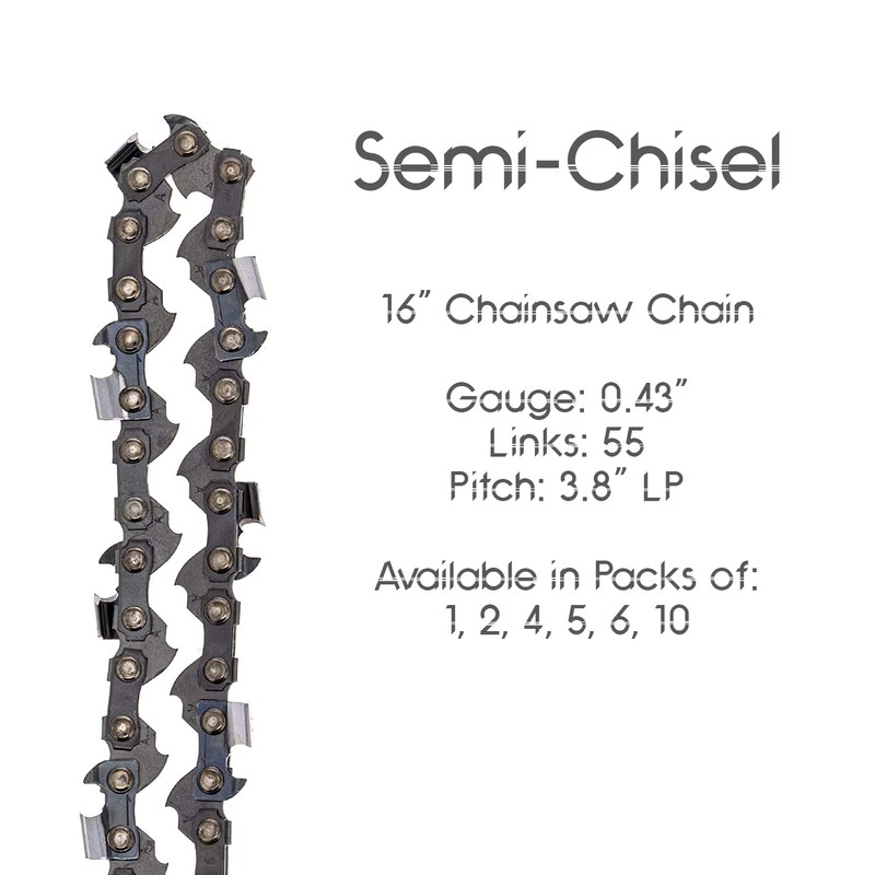 GIDi Chainsaw Chain for Stihl 16 inch Bar .043 Gauge