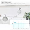 DIFCUL Analogue Thermometer, Outdoor Thermometer, Wireless Wall-Mounted Thermometer and Hygrometer,
