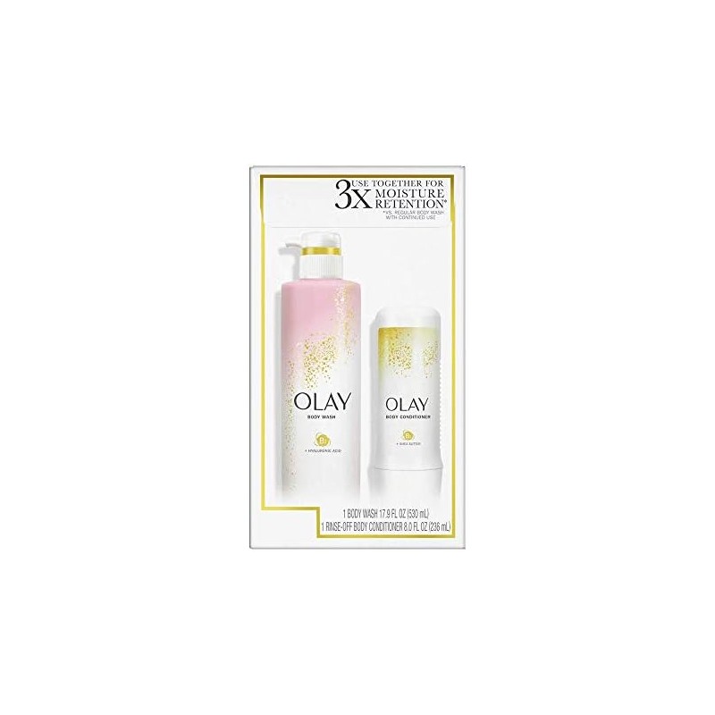Cleansing and Nourishing Body Wash, 17.9 fl oz and Conditioner,