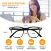 Hyothancyx Blue Light Blocking Glasses for Women Men, Round Computer