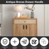 SHANGHh Antique Drawer Handles Door Bin Cupboard Drop Ring Pulls
