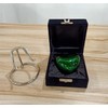 Green Heart Shape Beautiful Urn / Mini Heart Cremation Urn