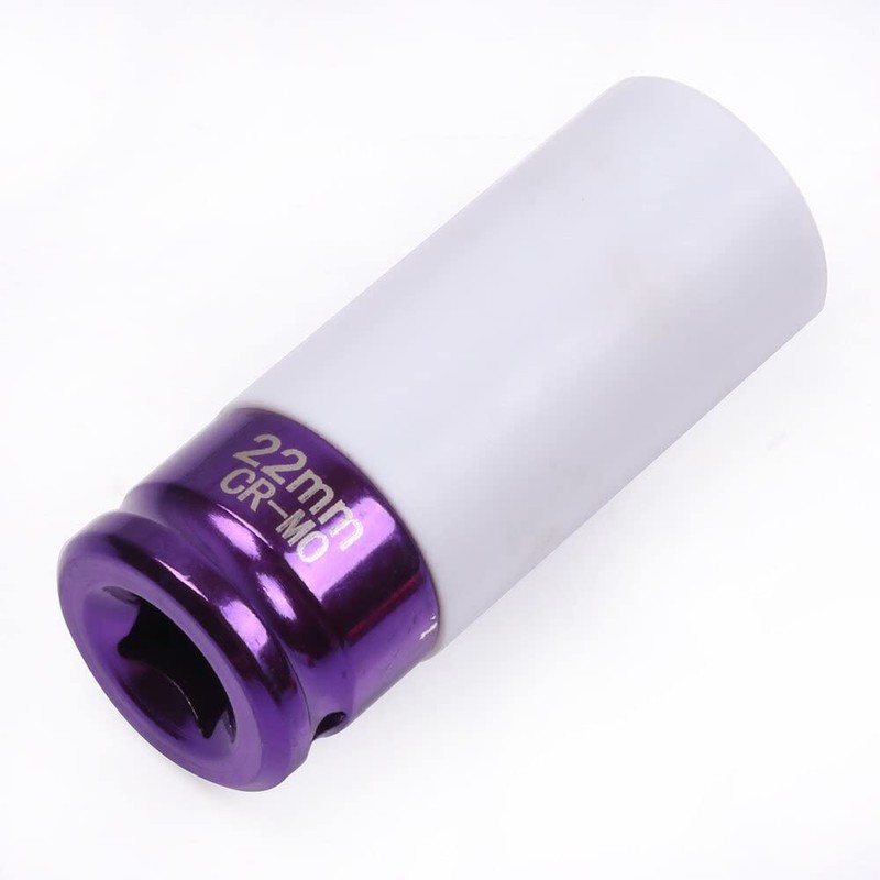 ACZCR 5pcs 1/2 inch Thin Wall Deep Impact Socket Set