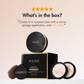 AGE20'S [AGE20'S]Signature Essence Cover Pact + 1 Extra Refill (3 colors)