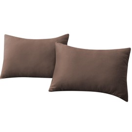 SunshineLife 2 Piece Pillow Cover, 13.8 x 19.7 inches (35 x 50 cm), Super Soft Texture, All Seasons, Antibacterial, Deodorizing, Anti-Sweat Protection, Moisture Wicking, Quick Drying, Pillow Cover,