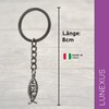 Lunexus Jesus Fish Keyring - Ichthys Symbol Made of Metal