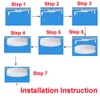 Tech Traders ® Surface Mounted LED Panel Light Ceiling Downlight