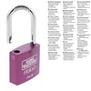 BURG-WÄCHTER Cylinder Padlock 775 40 Friend 35 Green, Aluminium, Purple