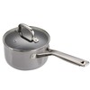 MSMK 2.5 QT PFAS-FREE Ceramic enamel saucepan with Tempered Glass
