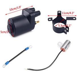 JDLLONG 166-0772 166-0820 Ignition Coil Kit Fits for Onan Points Models BF B43 B48 NHC CCK 166-0804 166-0648 541-0522 Ignition Coil Engine Parts