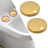 LT Easiyl 4 Pack Toilet Seat Hinge Cover 60mm Hinge