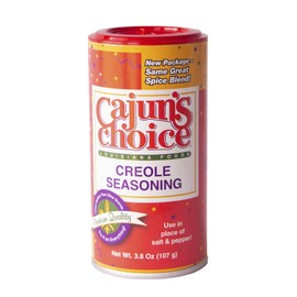 Creole Seasoning 3.8 oz Cajun's Choice Louisiana Foods (Pack of 6)