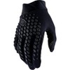 100% Geomatic MTB Gloves Black Size M