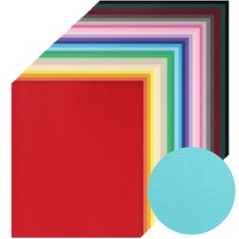 Shindel 27 Sheets Textured Colored Cardstock A4, 30 Colors Cardstock Single-Sided Texture Paper A4 Construction Paper for Card Making Scrapbooking Craft