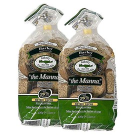 Greek Whole Grain Barley Rusks - Tsatsaronakis " Manna" 2 x 400gr (2-pack)