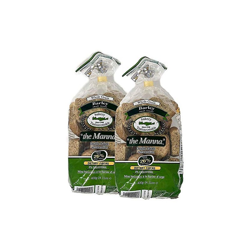 Greek Whole Grain Barley Rusks - Tsatsaronakis " Manna" 2