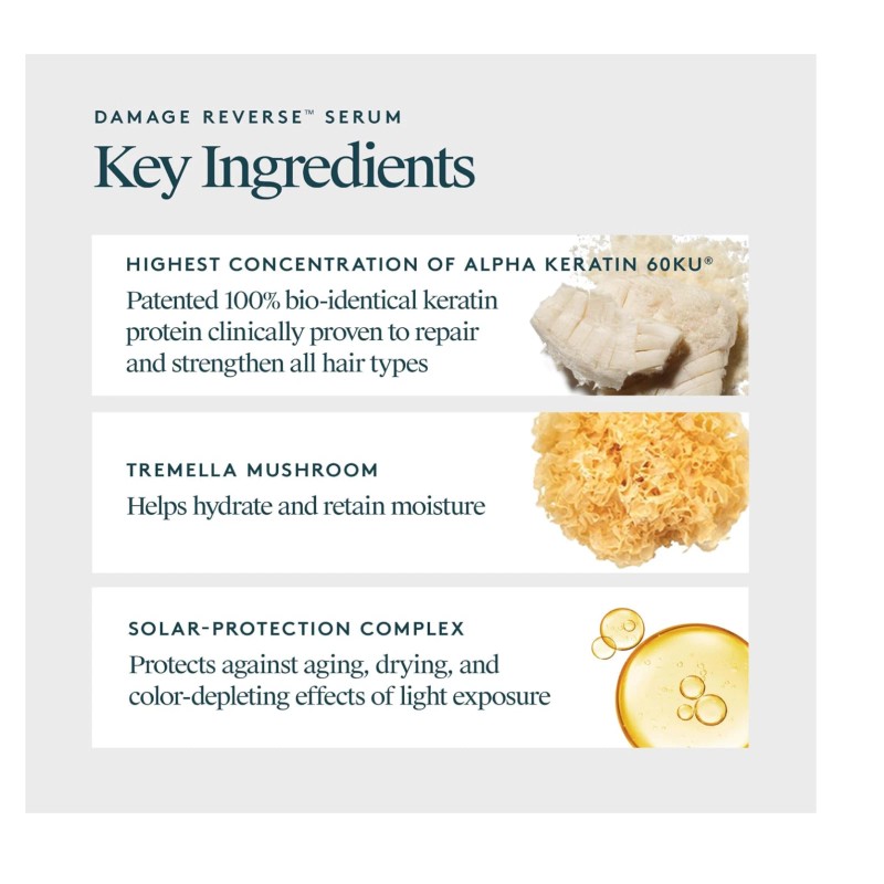 Virtue Recovery Damage Reverse Serum 1.7 Oz 50 mL -