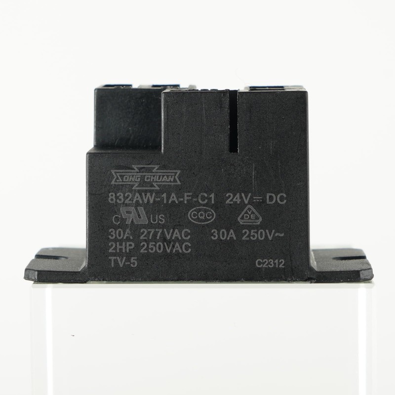 832AW-1A-F-C1 24VDC 30A 250VAC General Purpose Power Relay 4 Pin