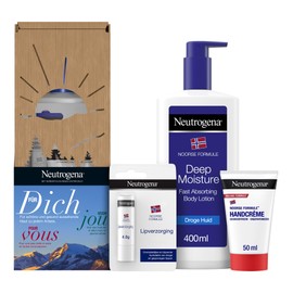 Neutrogena Norwegian Formula 3 Piece Deep Moisture and Protection Intensive Skin and Lip Care Set