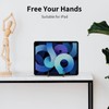 Kruodop 3 Pack 6 Inch Plate Stands for Display, Plate