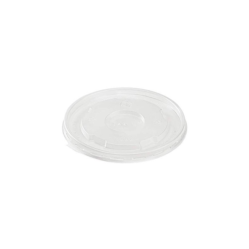 Karat C-KDL127-PP 20 oz PP Food Container Flat Lids (Case