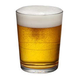 Drinique 16oz Unbreakable Pint Beer Glass (Set of 4) Shatterproof Pure Collection Tritan Plastic Pint Cup - Clear