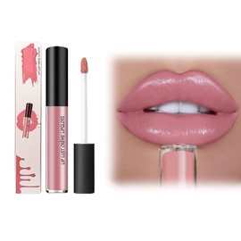 12 Colores Brillo Labial En Crema, Resistente Al Agua, antiadherente, Resistente Al desvanecimiento, Lápiz Labial Aterciopelado Hidratante de Larga...