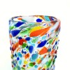 MexHandcraft Multicolor 'Confetti Rocks' 2 oz Tequila shot glasses (set