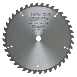 Tenryu PT-23040 9" Carbide Tipped Saw Blade ( 40 Tooth ATAF Grind - 5/8" Arbor - 0.087 Kerf)