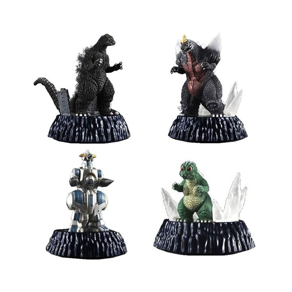 HG D+ Godzilla 04 [Complete Set of 4 Types] Gachagacha