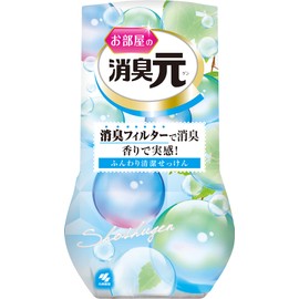 Room Deodorizer, Fluffy Clean Soap, Deodorizing Air Freshener, For Rooms, Stationary Type, 13.5 fl oz (400 ml)