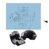 12 Pack Rubber Feet,High Damping Vibration Damping Ring for Electric