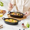 MALACASA Oval Au Gratin Baking Dish, 22 oz Casserole Dishes