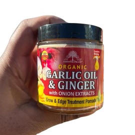 Pomade with Garlic Ginger and Onion Extracts for Comfort