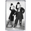 Laurel and Hardy Dancing Fridge Magnet 5 x 7.5 cm